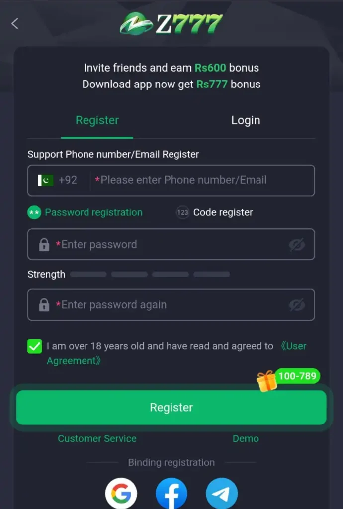 Z777 Game Download APK