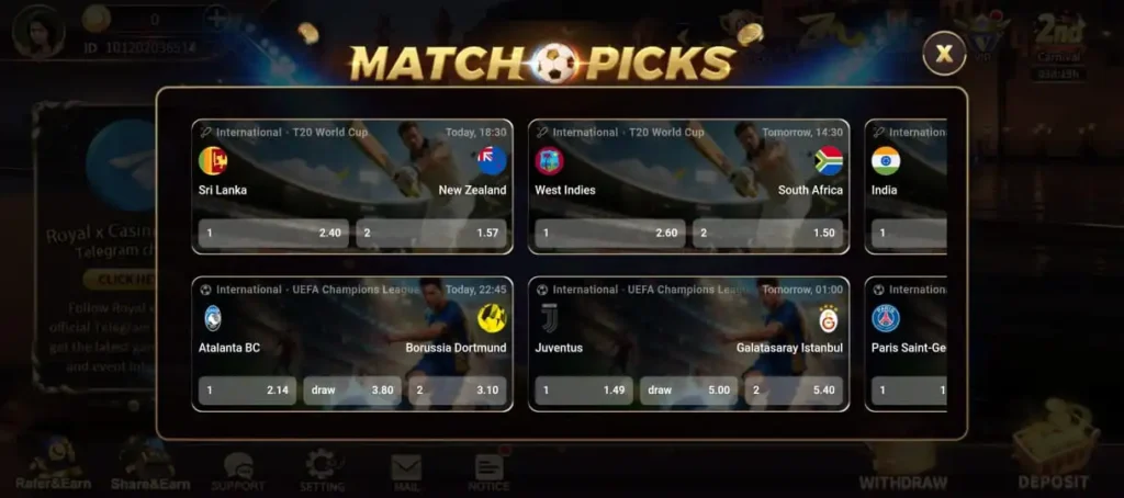 BET629 Game
